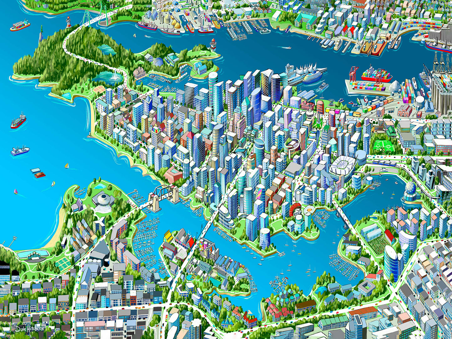 Vancouver from the Air