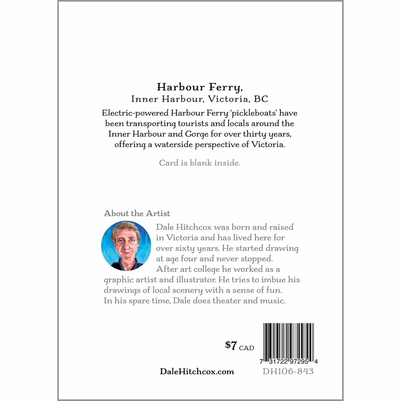 greeting card - Harbour Ferry