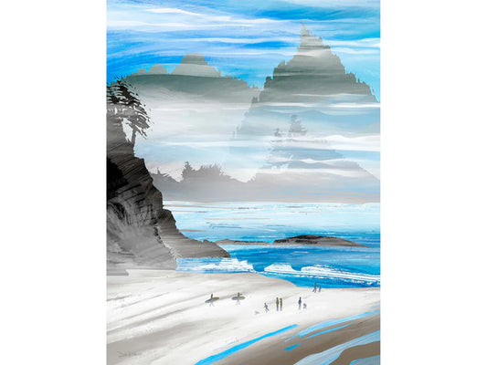 greeting card - Chesterman Beach