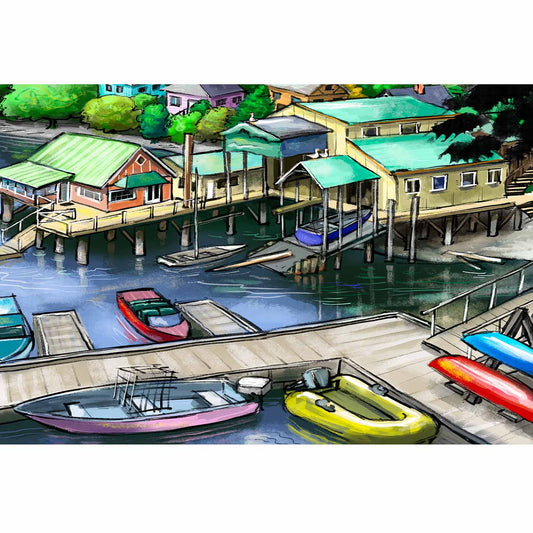 greeting card - Brentwood Bay 2