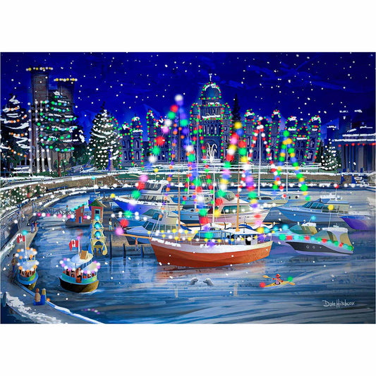 greeting card - Inner Harbour Christmas