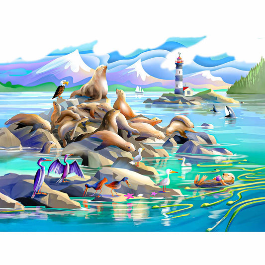 greeting card - Race Rocks Shenanigans